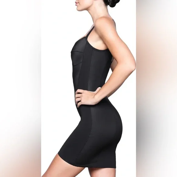 SKIM S GLAM Slip Dress Onyx Size XS - Picture 8 of 11